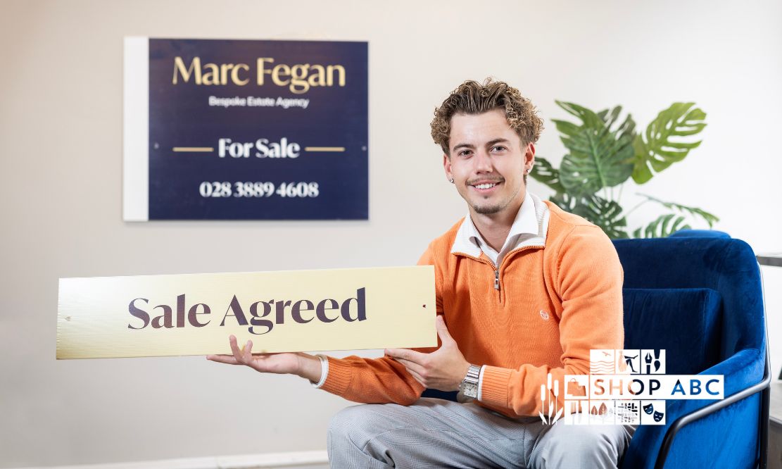 Ciomhan McCann from Marc Fegan Bespoke Estate Agent in Lurgan